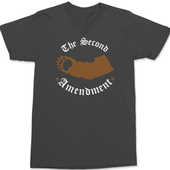 2nd Amendment Right To Bear Arms T-Shirt CHARCOAL