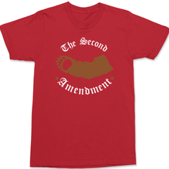 2nd Amendment Right To Bear Arms T-Shirt RED