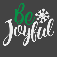 Be Joyful T-Shirt CHARCOAL