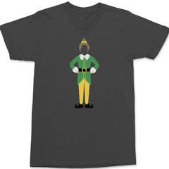 Buddy The Elf T-Shirt CHARCOAL