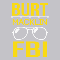 Burt Macklin FBI T-Shirt SILVER