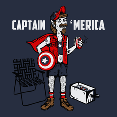Captain 'Merica T-Shirt NAVY