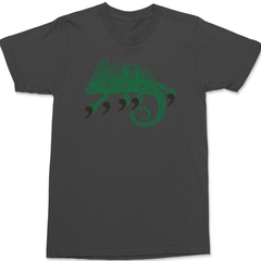 Comma Chameleon T-Shirt CHARCOAL