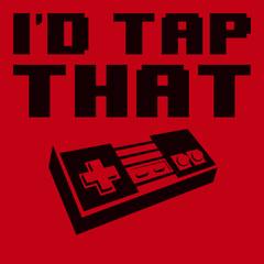 Controller I'd Tap That T-Shirt RED
