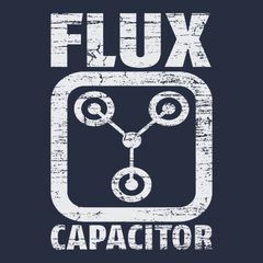 Flux Capacitor T-Shirt Navy