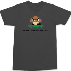 Goomba Dont Tread on Me T-Shirt CHARCOAL