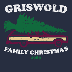 Griswold Family Christmas T-Shirt NAVY