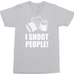 I Shoot People T-Shirt SILVER