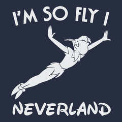 I'm So Fly I Neverland T-Shirt NAVY