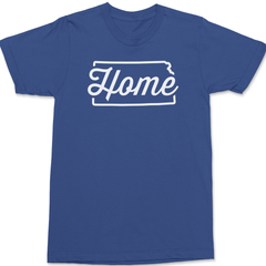 Kansas Home T-Shirt BLUE