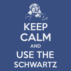 Keep Calm and Use The Schwartz T-Shirt BLUE