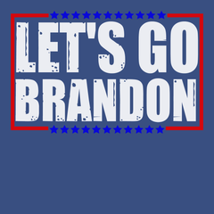 Lets Go Brandon T-Shirt BLUE