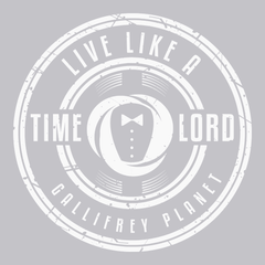 Like A Time Lord T-Shirt SILVER