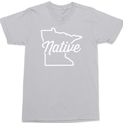 Minnesota Native T-Shirt SILVER