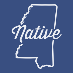 Mississippi Native T-Shirt BLUE