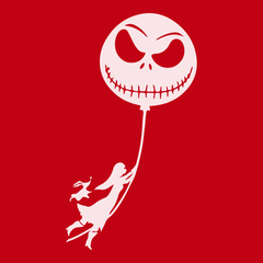 Nightmare Balloon T-Shirt RED