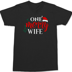 One Merry Wife T-Shirt BLACK