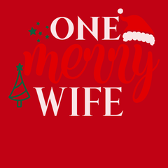 One Merry Wife T-Shirt RED