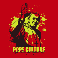Pope Culture T-Shirt RED