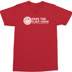 Save The Clock Tower T-Shirt RED