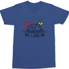 Save The Neck For Me Clark T-Shirt BLUE