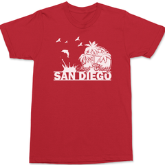 Stay Classy San Diego T-Shirt RED