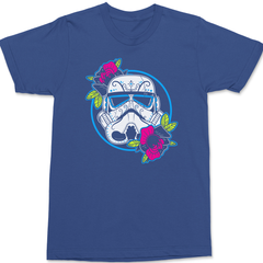 Stormtrooper Day of The Dead T-Shirt BLUE