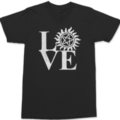 Supernatural Love T-Shirt BLACK