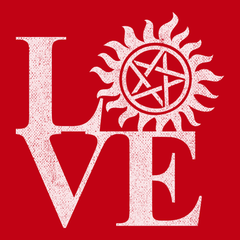 Supernatural Love T-Shirt RED