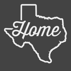Texas Home T-Shirt CHARCOAL