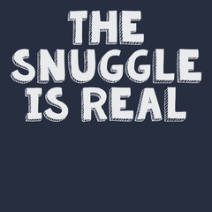 The Snuggle Is Real T-Shirt NAVY