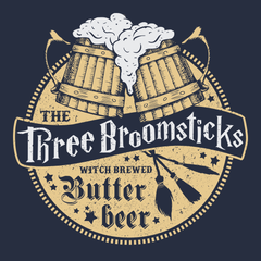 Three Broomsticks T-Shirt Navy