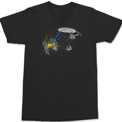 Trek Wars T-Shirt BLACK