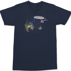 Trek Wars T-Shirt Navy