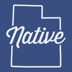 Utah Native T-Shirt BLUE