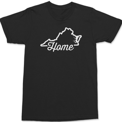 Virginia Home T-Shirt BLACK