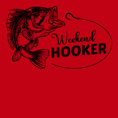 Weekend Hooker T-Shirt RED