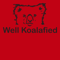Well Koalafied T-Shirt RED