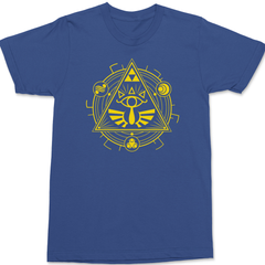 Zelda Mandala T-Shirt BLUE
