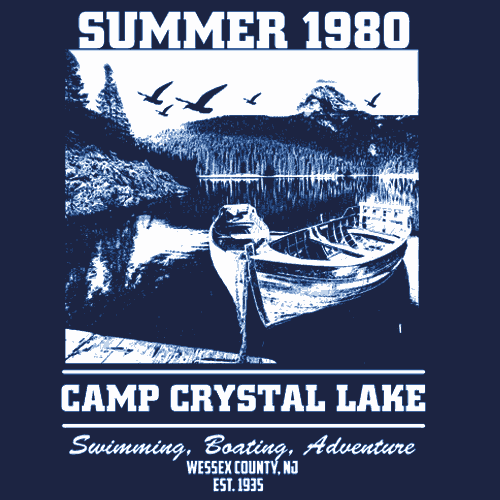 Camp Crystal Lake T-Shirt - Textual Tees