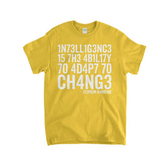 Intelligence Stephen Hawking Kids T-Shirt - Textual Tees