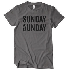 Sunday Gunday T-Shirt - Textual Tees