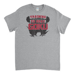 Training To Beat Goku T-Shirt - Textual Tees
