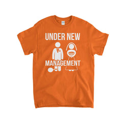 Under New Management Kids T-Shirt - Textual Tees