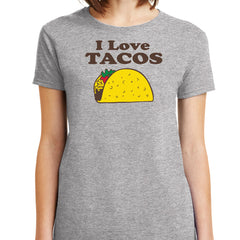 I Love Tacos T-Shirt - Textual Tees