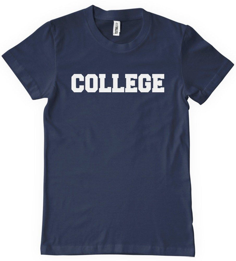 College T-Shirt - Textual Tees