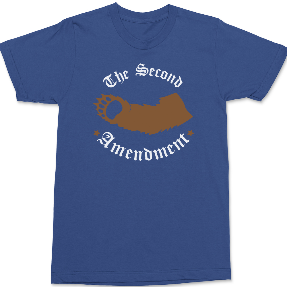 2nd Amendment Right To Bear Arms T-Shirt BLUE