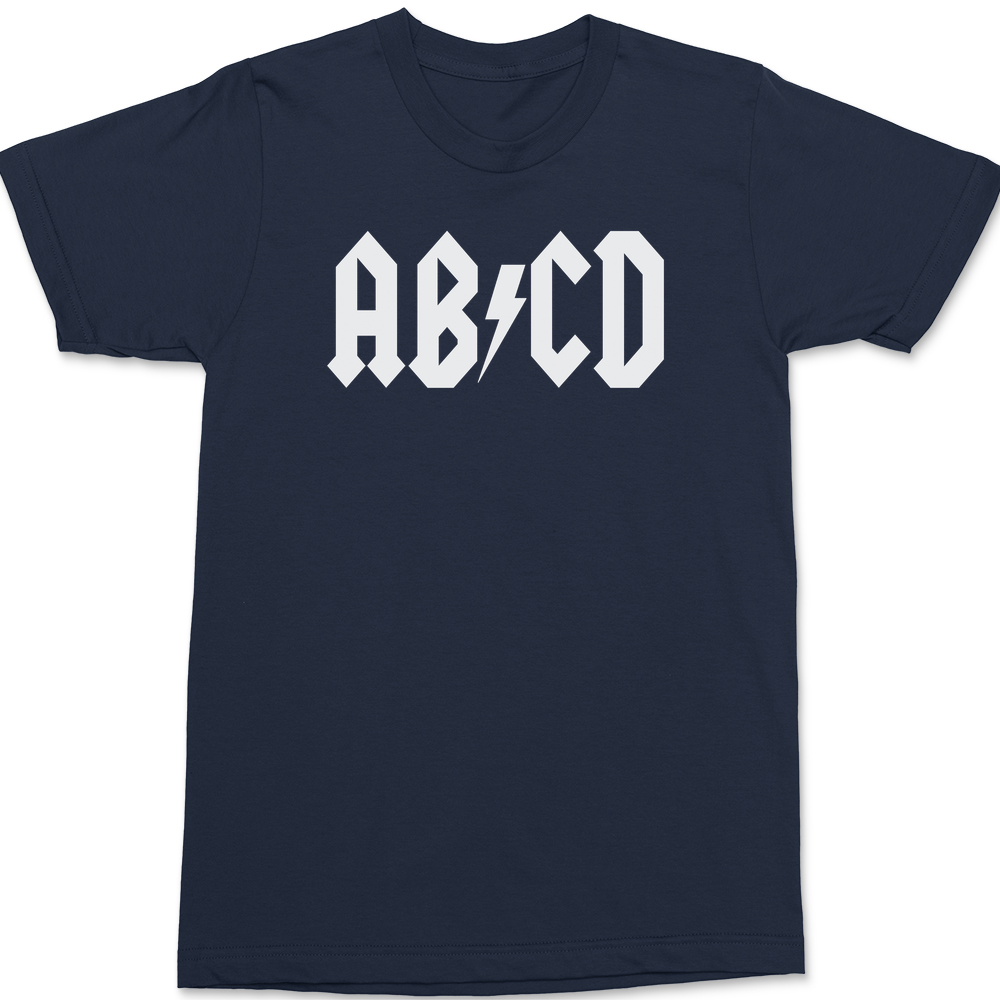 A B C D T-Shirt NAVY