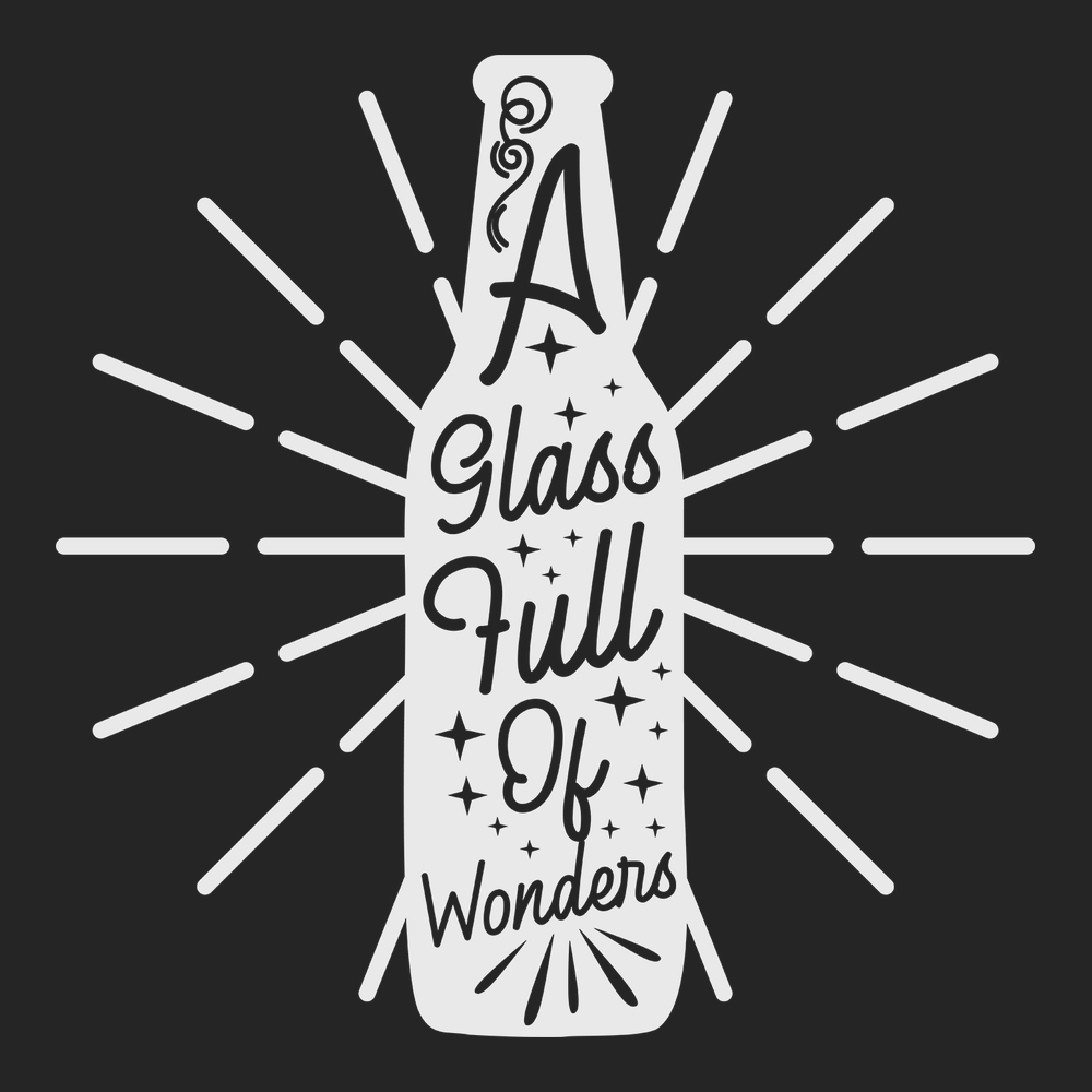 A Glass Full of Wonders T-Shirt BLACK