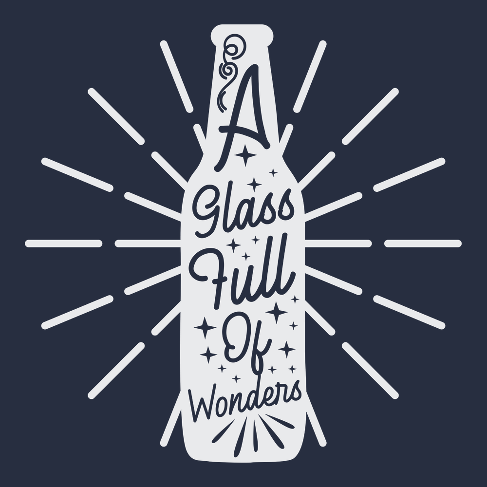 A Glass Full of Wonders T-Shirt NAVY